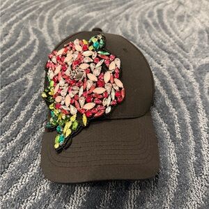 Women’s bedazzled baseball cap